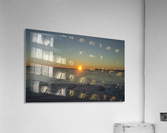 Frozen Desert Sunset Acrylic Print