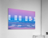 Low Moonset Close Up Acrylic Print
