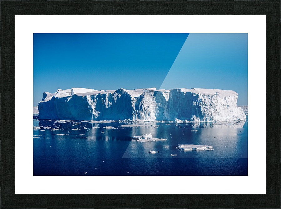 Iceberg Picture Frame print