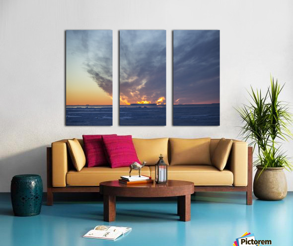 Iceberg on Fire Split Canvas print