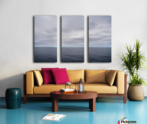 Lonely Iceberg Split Canvas print