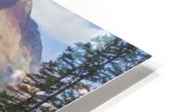 Range Through the Trees HD Metal print
