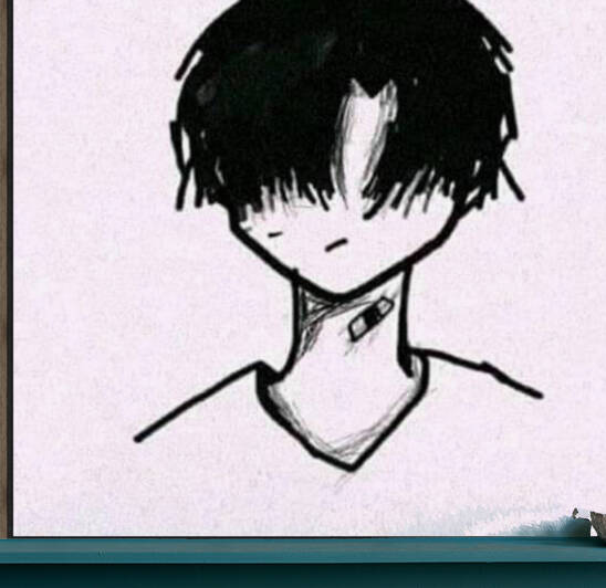 Sad boy Art Print by Terry Toole