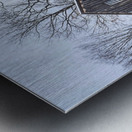 14 Welles Shipman Barn in Winter Metal print