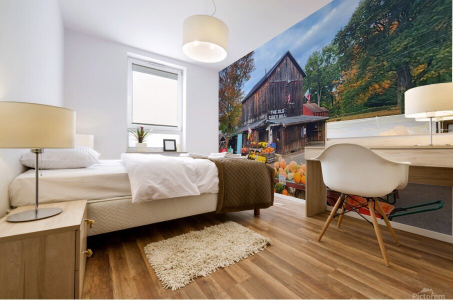 10Oct Old Cider Mill Mural print