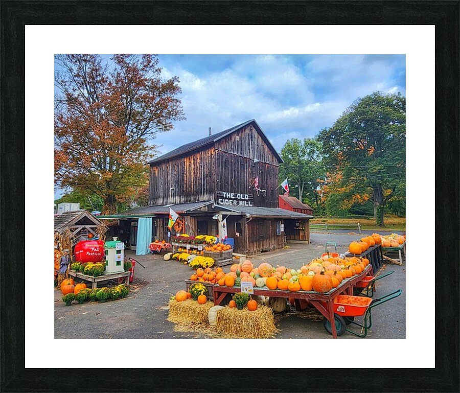 10Oct Old Cider Mill Picture Frame print