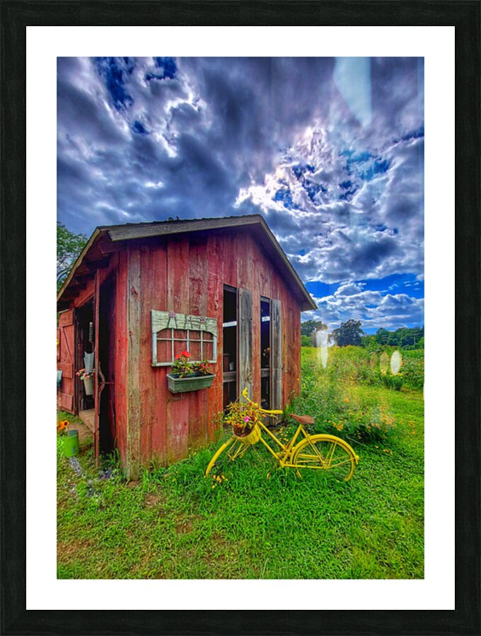 08 Summer Card Picture Frame print