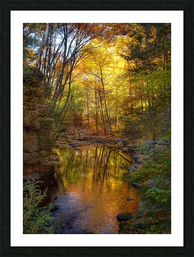 02 Autumn Card Picture Frame print