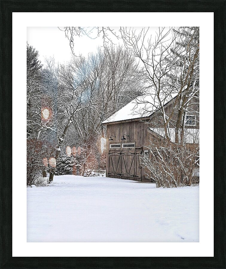 G14 Winter Serenity Picture Frame print