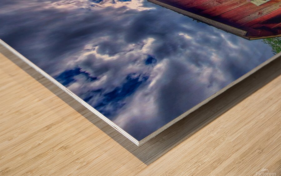 07 Summer Day Gutt Farm Wood print