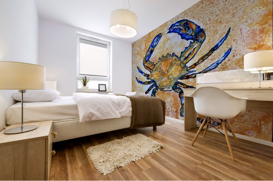 Crusty the Crab Mural print