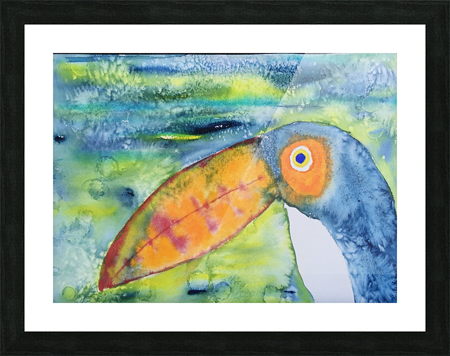 Tommy Toucan Picture Frame print