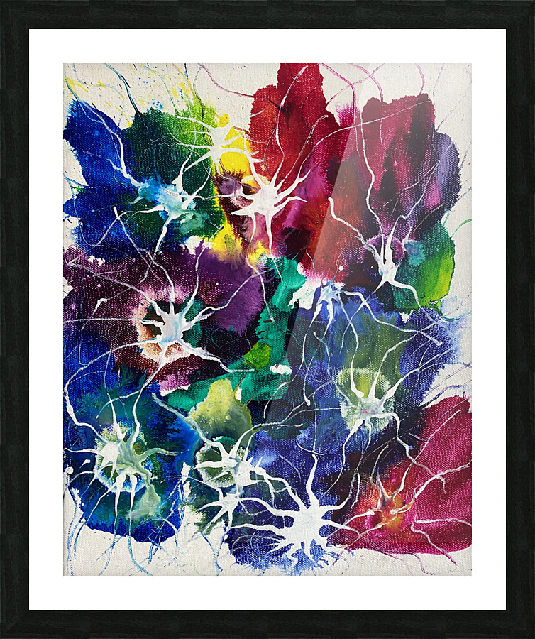 Abstract 25 Picture Frame print