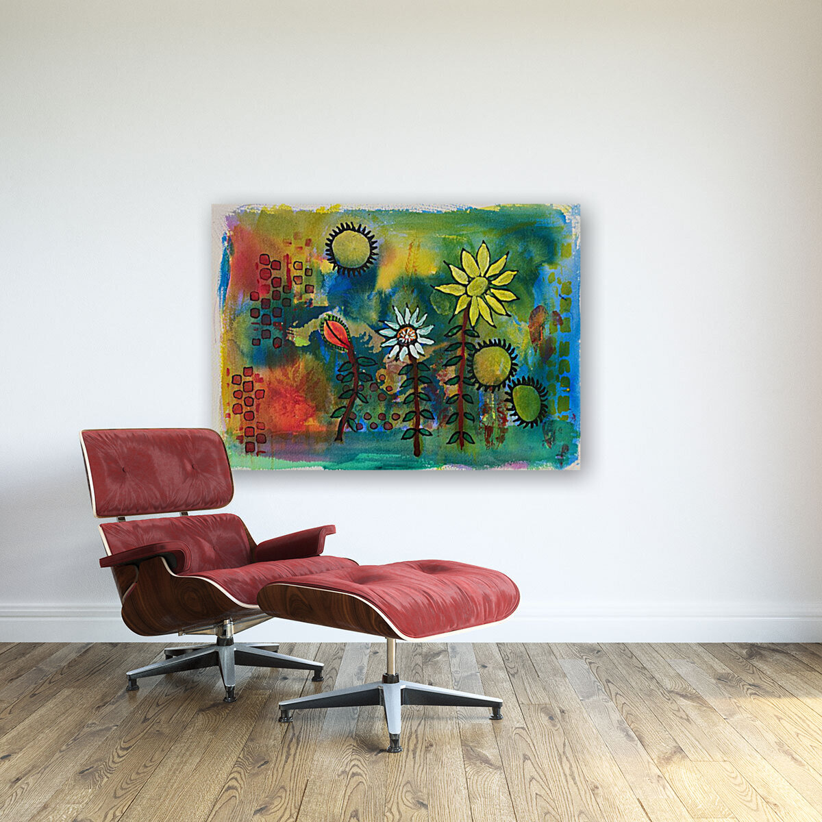 Three Suns Reproduction