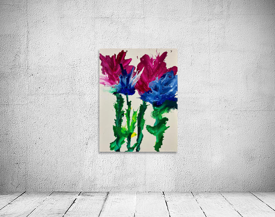 Wild Flowers Wall Preview