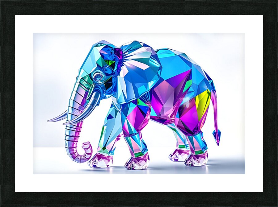 Crystal Guardian Picture Frame print