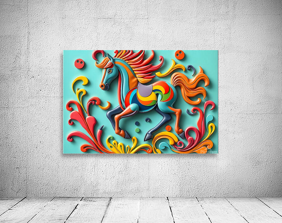 Carnival Stallion Wall Preview
