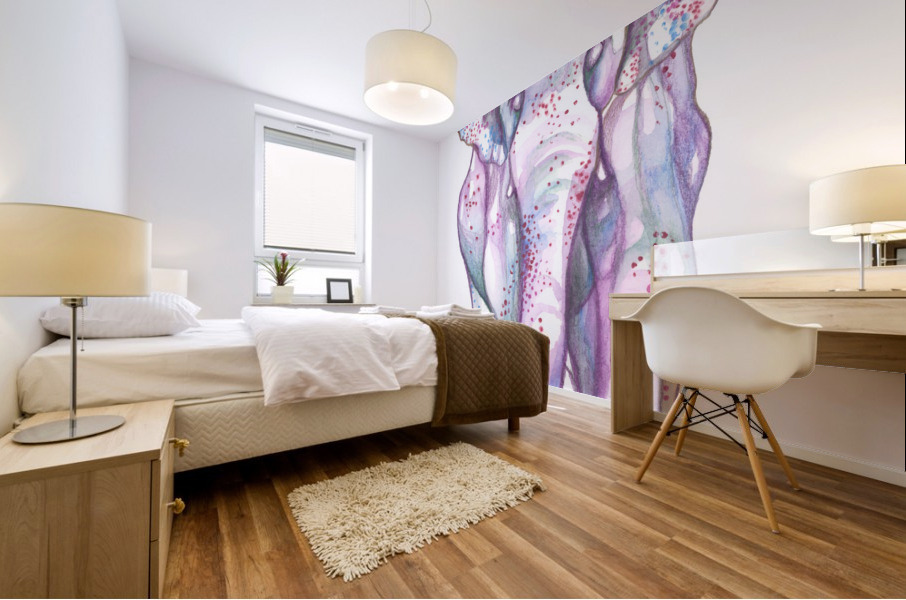 Elephant Mural print