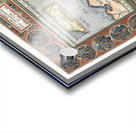 1608 Map of the Holy Land Depicting the Life of Abraham by Abraham Ortelius – Biblical Map Illustrating Sacred Geography Ancient Cities and Biblical Routes Across Canaan Judaea and the Near East in Ortelius’ Theological Atlas Acrylic print