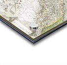 1584 Map of the Holy Land by Abraham Ortelius – Renaissance Map Depicting Biblical Sites Cities Rivers and Geography of Ancient Canaan and Judaea Reflecting European Scholarship of Sacred Geography in the 16th Century Acrylic print