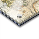 1513 Martin Waldseemuller World Map – Early Renaissance World Map Depicting Continents Oceans and Exploration Routes Based on Ptolemaic Geography Reflecting the European View of the Globe in the Early 16th Century Acrylic print