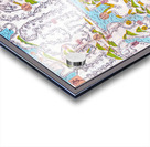 Pictorial Map of the Route of the Saigoku Kannon Buddhist Temple Pilgrimage – Detailed Illustrated Map Depicting Temples Sacred Sites Roads and Pilgrimage Pathways Across Japan Reflecting Religious and Cultural Geography Acrylic print