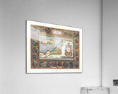 1608 Map of the Holy Land Depicting the Life of Abraham by Abraham Ortelius – Biblical Map Illustrating Sacred Geography Ancient Cities and Biblical Routes Across Canaan Judaea and the Near East in Ortelius’ Theological Atlas Acrylic Print