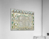 1632 Jan Jansson Map of the Holy Roman Empire – Early 17th-Century Map Depicting the Territories Principalities and Free Cities of Central Europe Reflecting Dutch Cartographic Excellence and Political Geography Acrylic Print