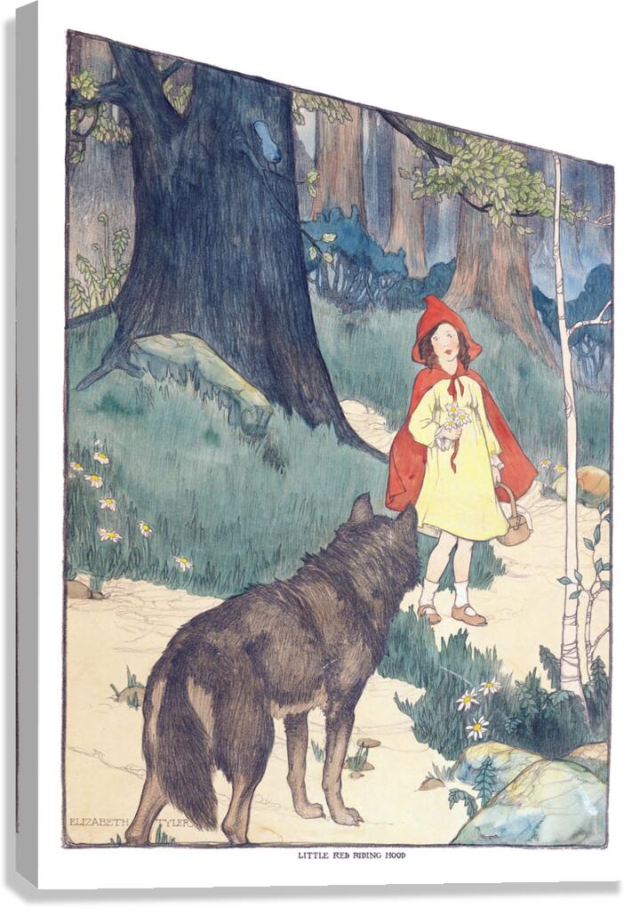 Little Red Riding Hood Canvas Print