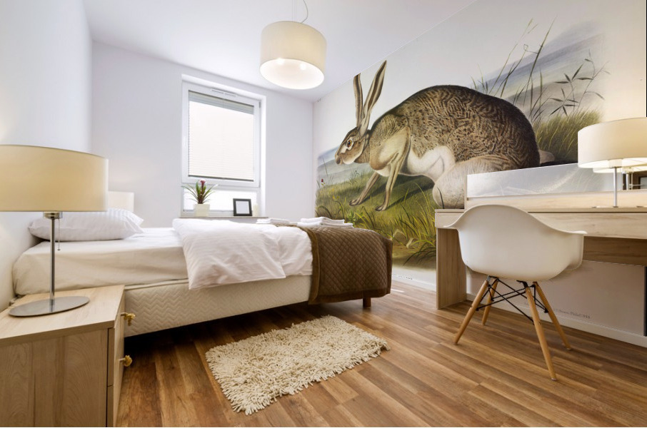 Texian Hare Mural print
