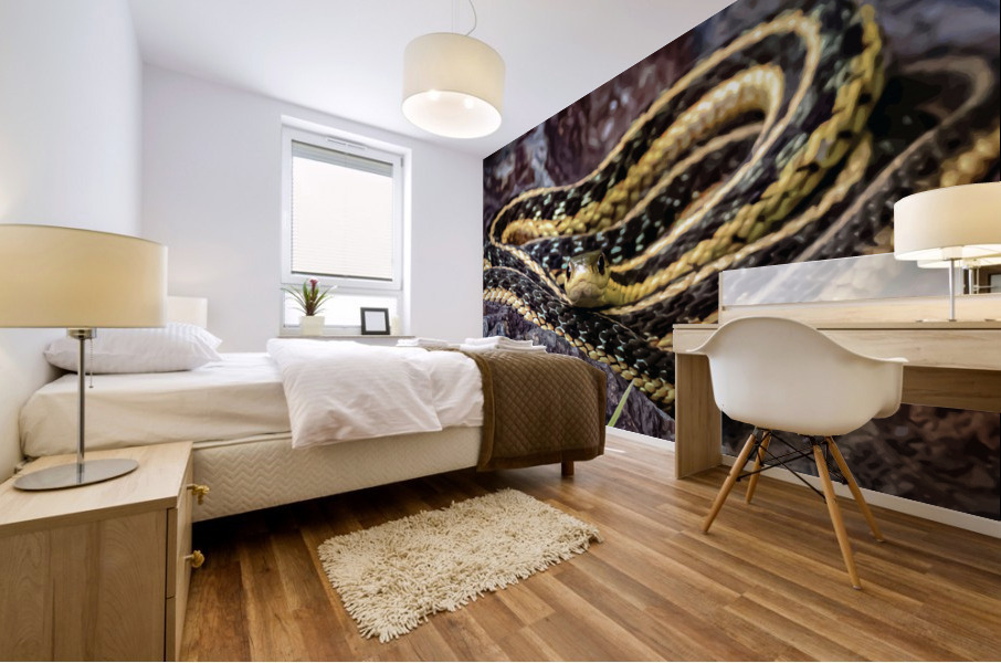 Snake Mural print