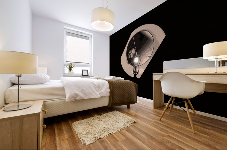 Crazed - landscape Mural print