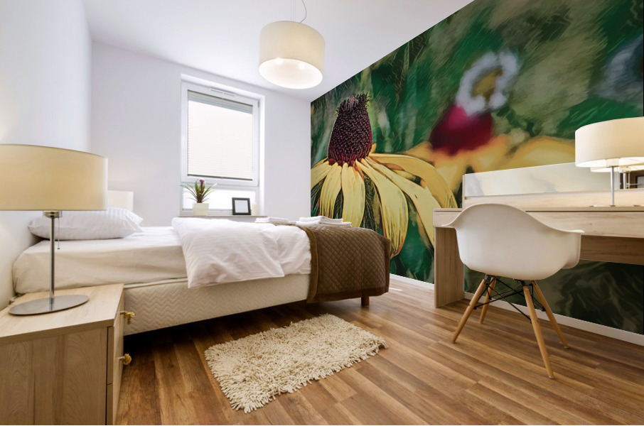 Yellow Flower 2 Mural print