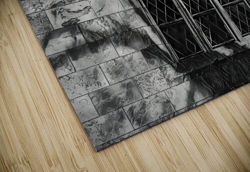 Shadow on gothic window James M Gallagher puzzle
