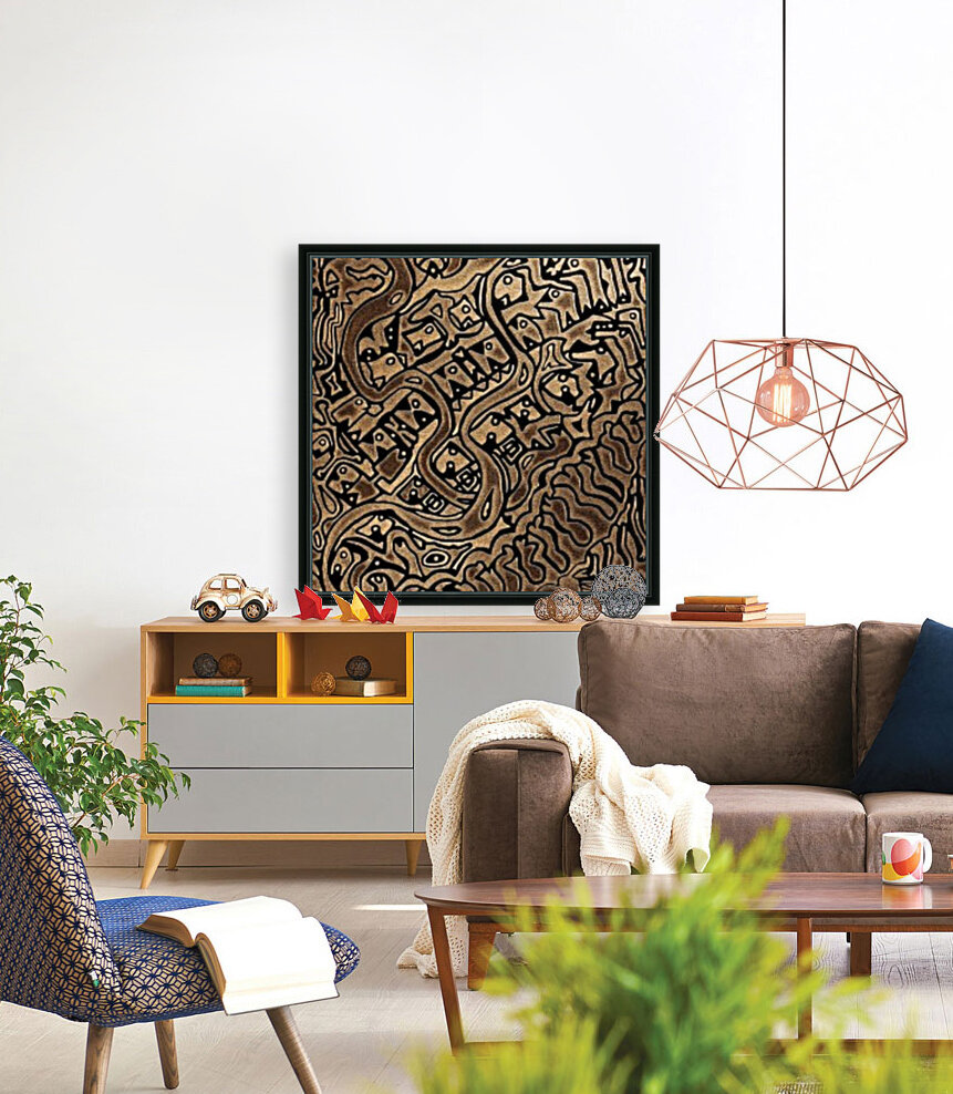 Stylized art piece Reproduction