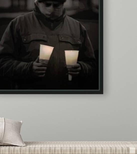 Candlelight Vigil by James M Gallagher