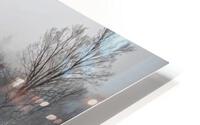 Foggy River HD Metal print