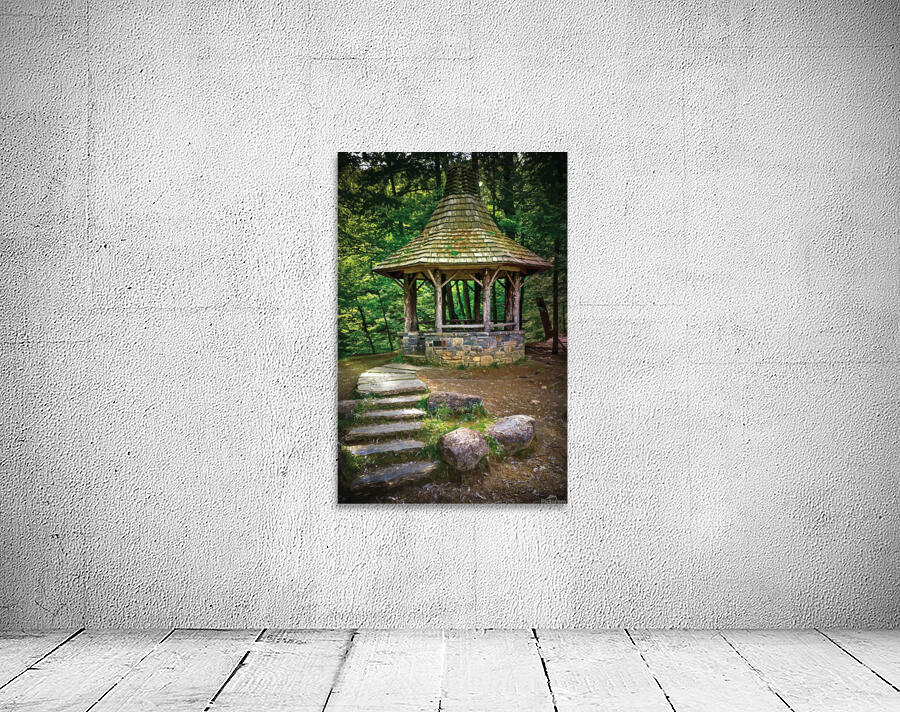 Rustic Gazebo Wall Preview