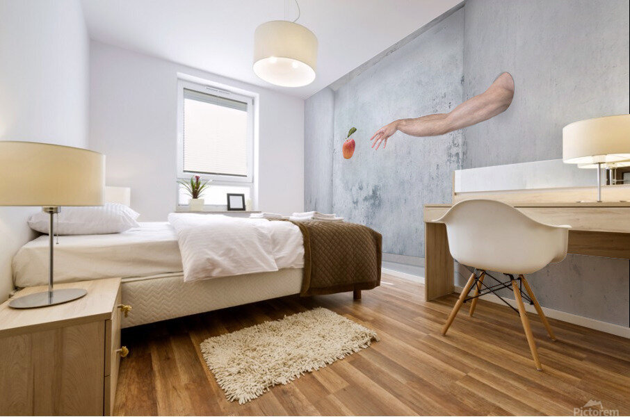 Adams apple  Mural print