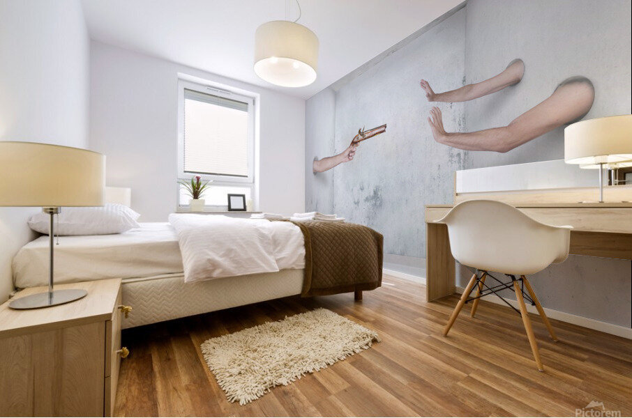 Cain and Abel  Mural print