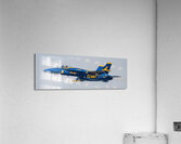 Blue Angel  4 Solo Pass Acrylic Print