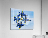 Blue Angel Diamond 1 Acrylic Print