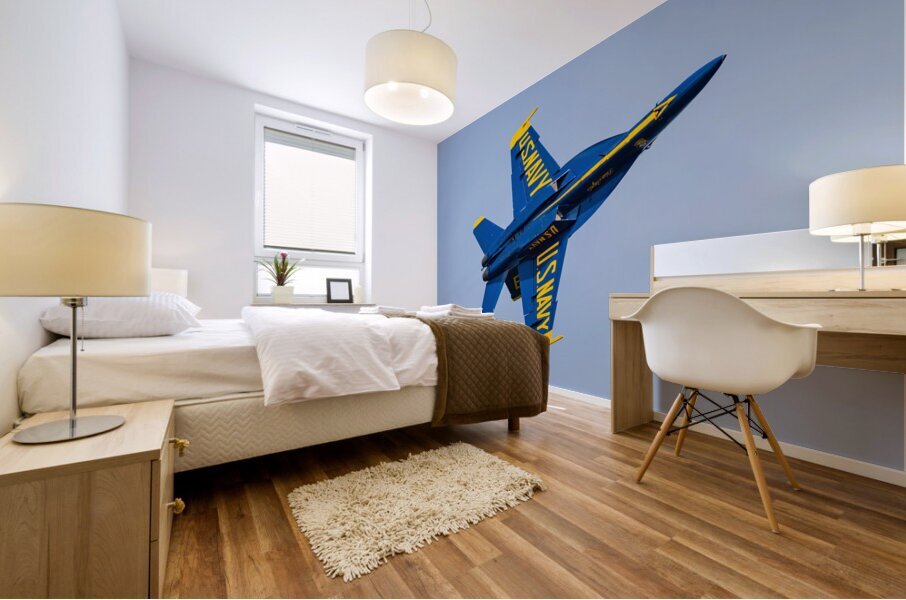 Blue Angel  6 Mural print