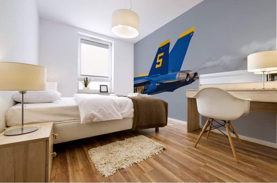 Bless Angel 5 Solo Pass Mural print