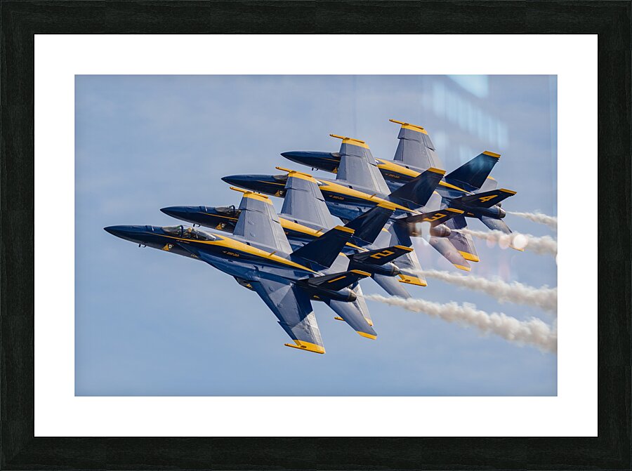Blue Angels Diamond Stack 2 Picture Frame print
