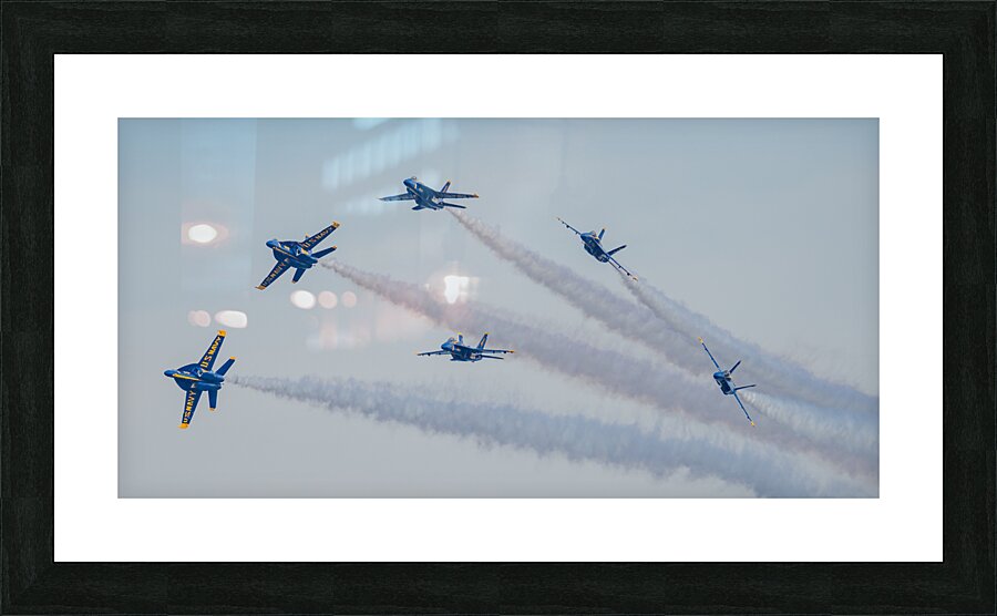 Blue Angels Delta Breakaway Picture Frame print