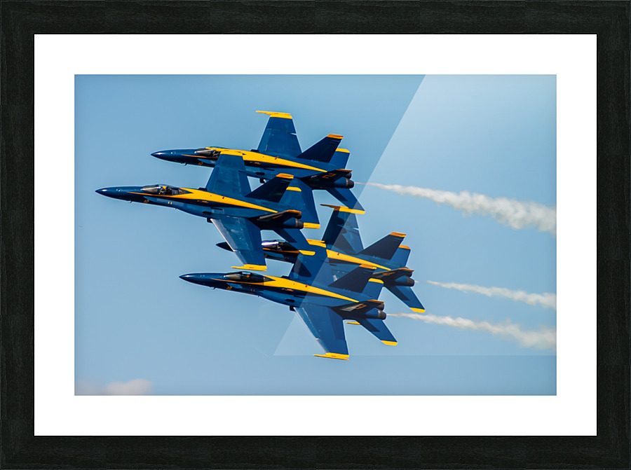 Four Angels Picture Frame print