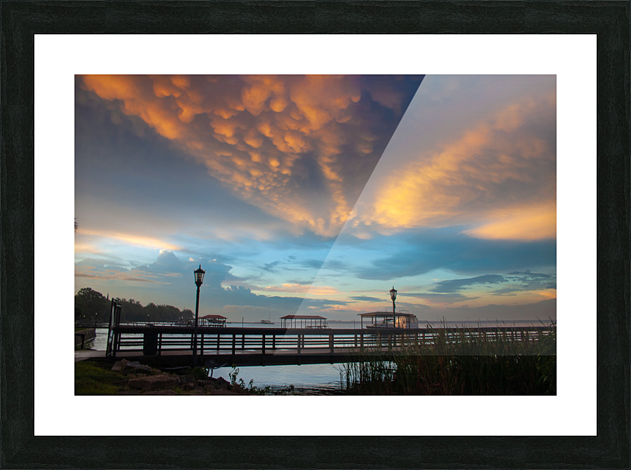 St. Johns Sunset 2 Picture Frame print