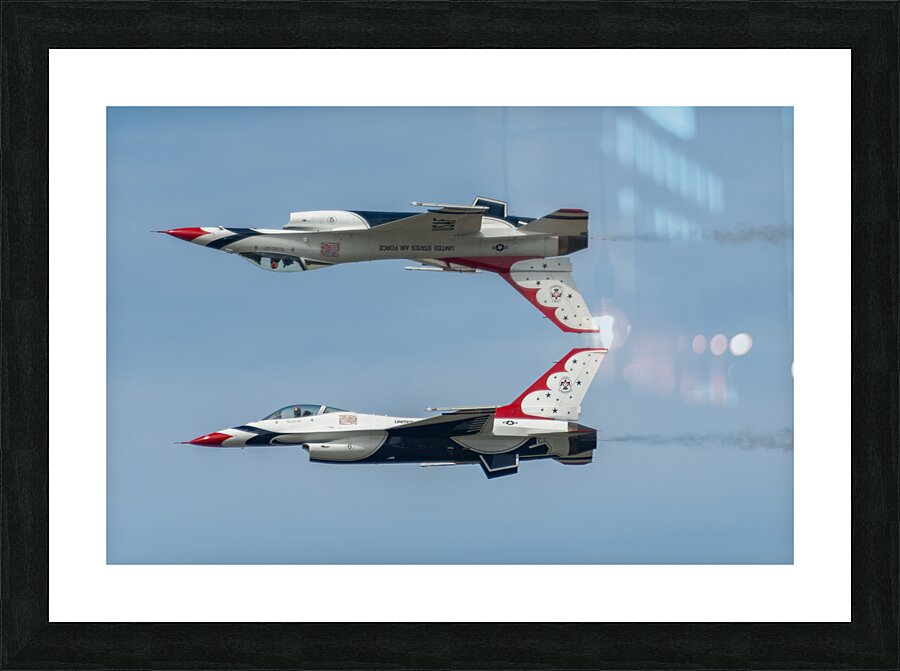 Thunderbird Inverted Pass Picture Frame print