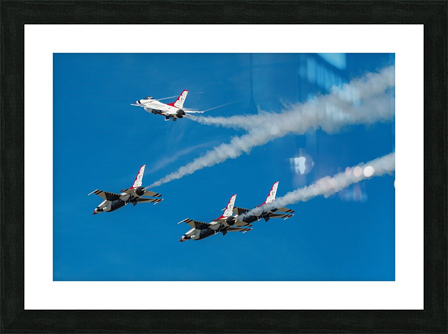 Thunderbird Missing Person Pass Picture Frame print